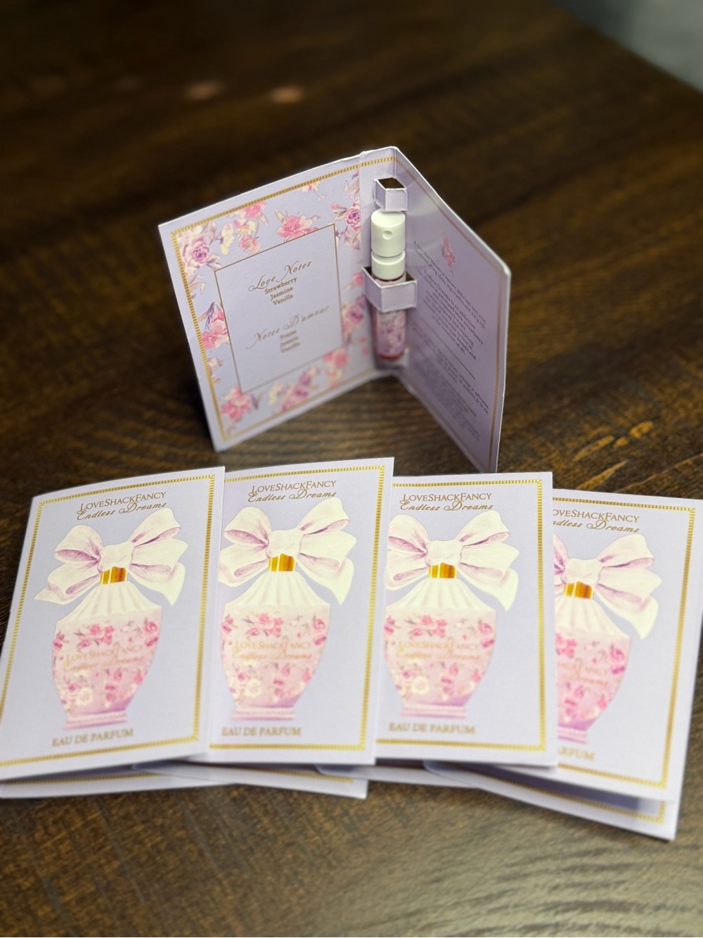 Love Shack Fancy Endless Dreams EDP 5 x 1.5 ml each set